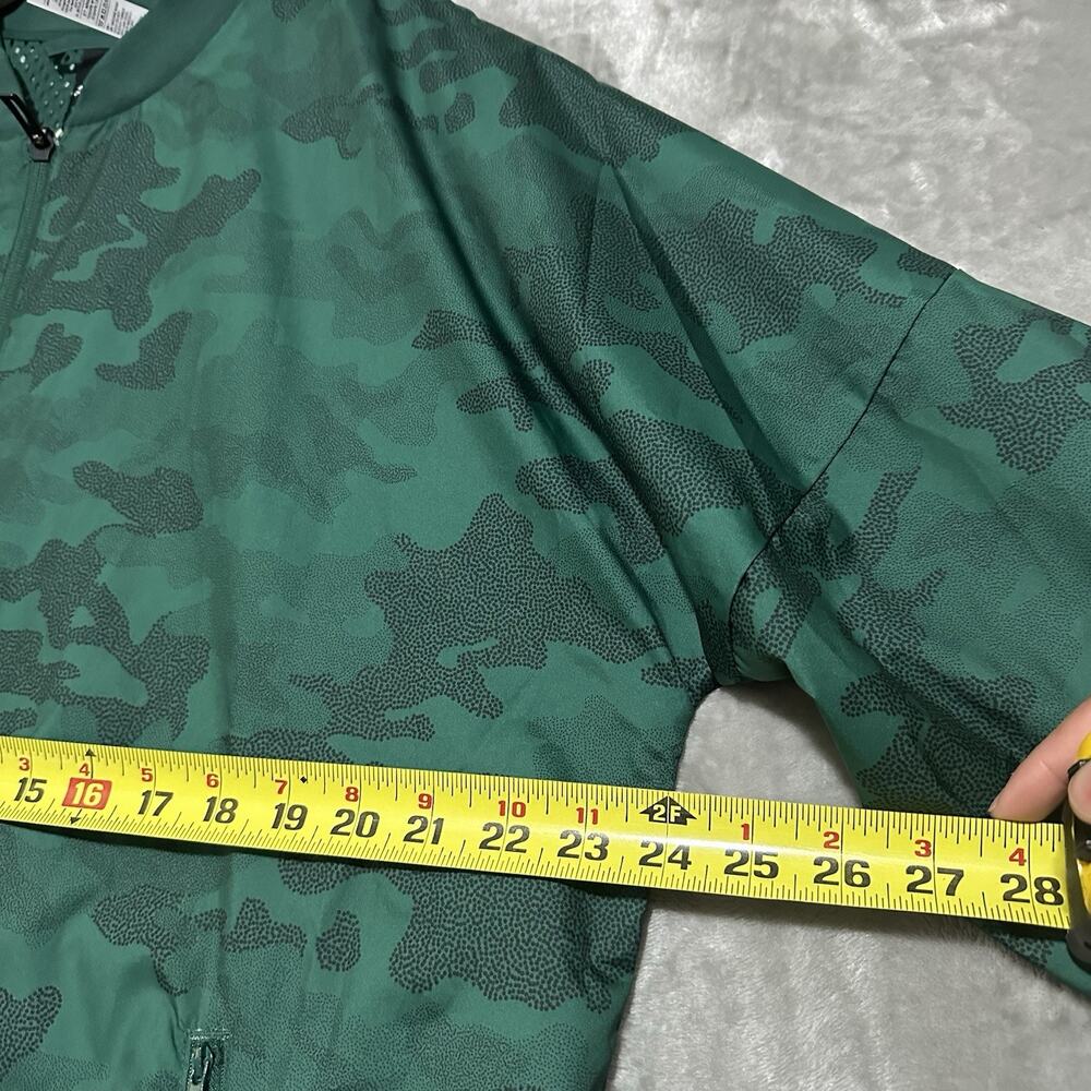 NWT Adidas Mens Woven Training Camo Jacket Size L Green‎ Athleisure Streetwear - Picture 7 of 9